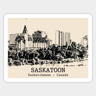 Saskatoon - Saskatchewan Magnet